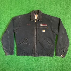 Vintage Blanket Lined Carhartt Bomber Coat
